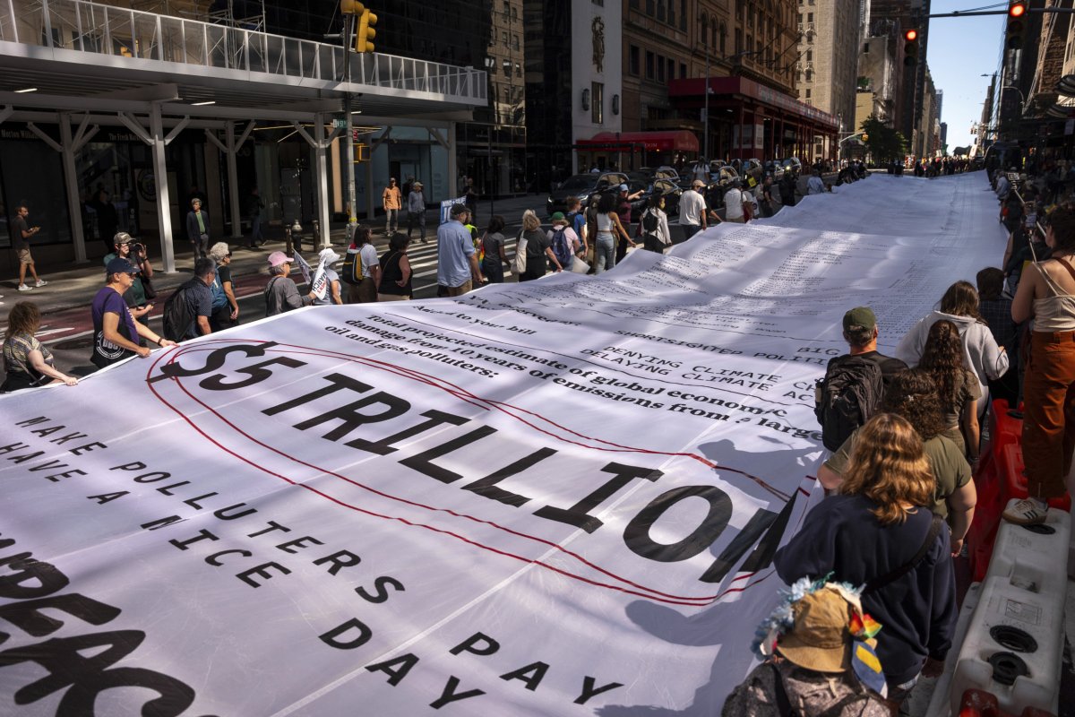 NYC climate protest