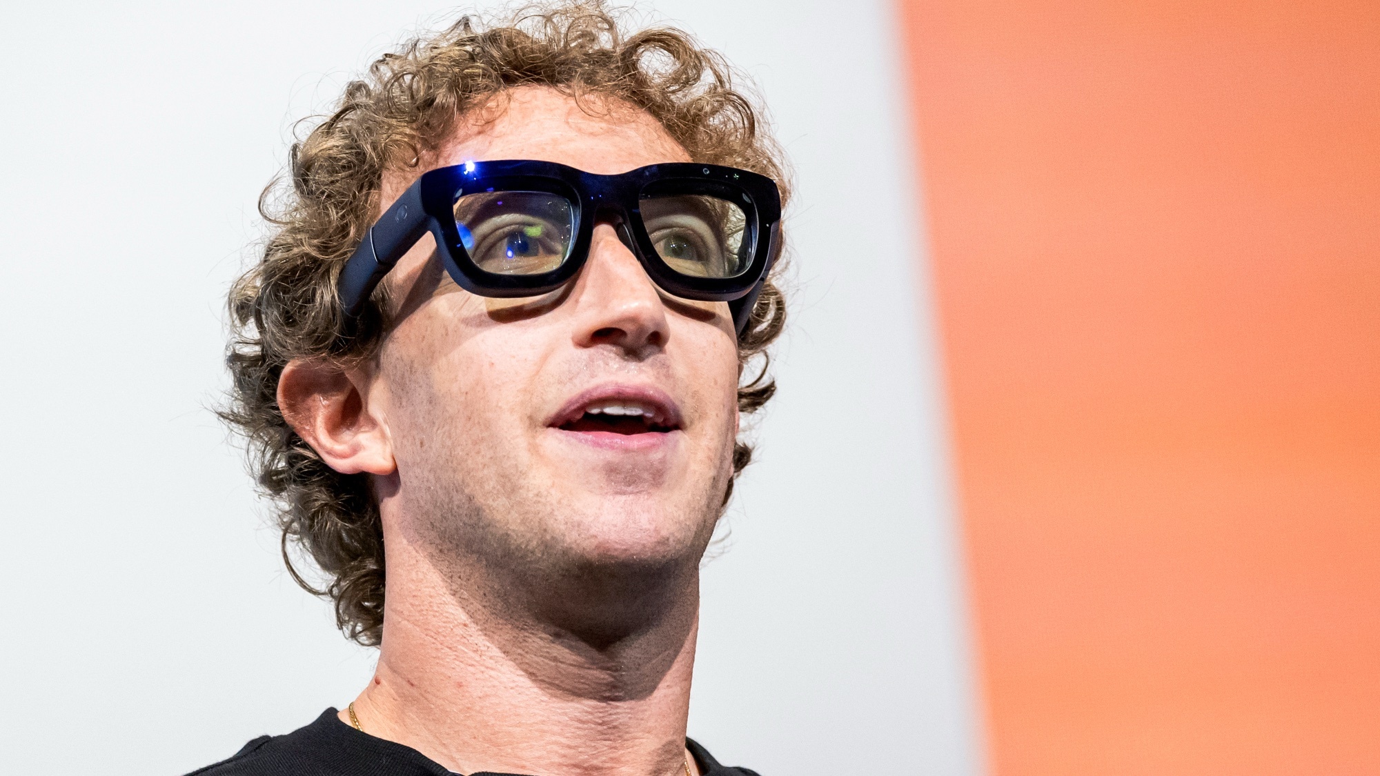 Zuckerberg in smart glasses