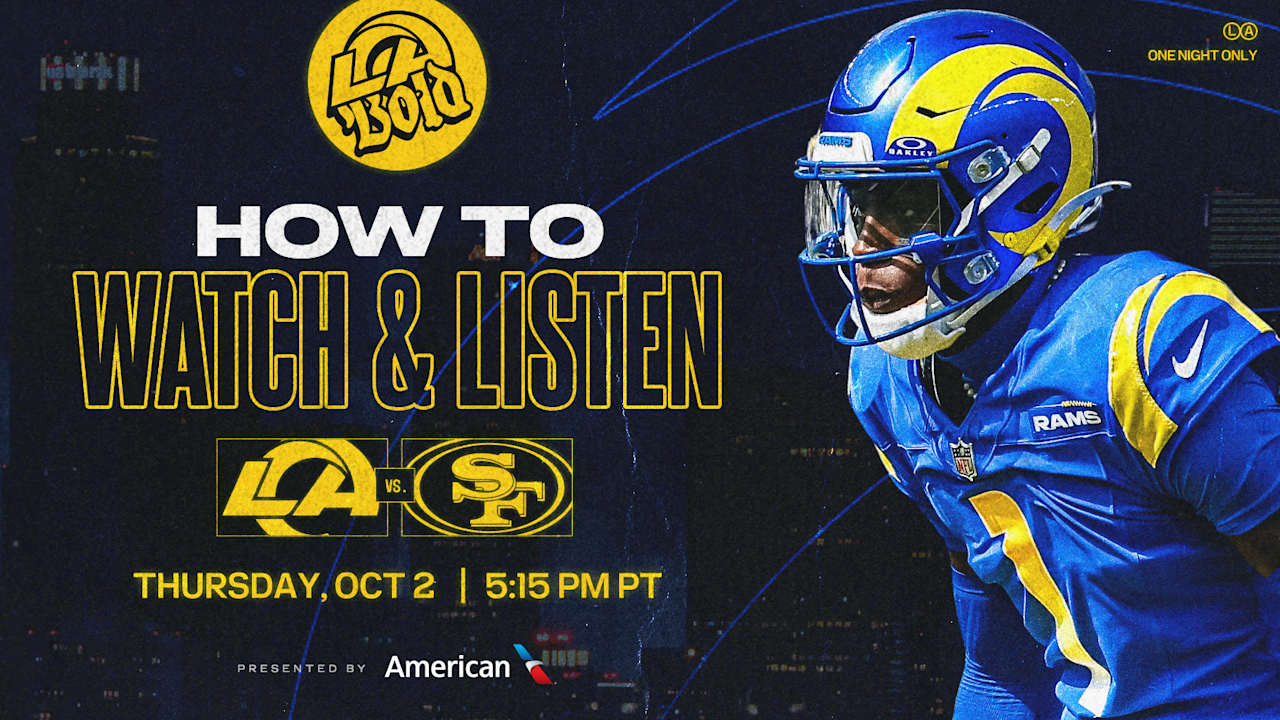 How to watch, listen to and live stream Thursday Night Football in Week 5