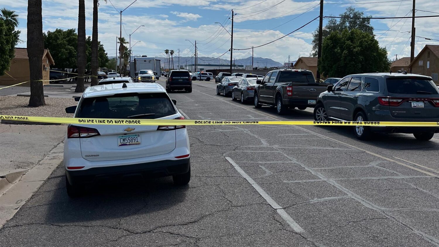 A police officer and a suspect were hospitalized after a shooting in Phoenix on Tuesday. (KTAR News...