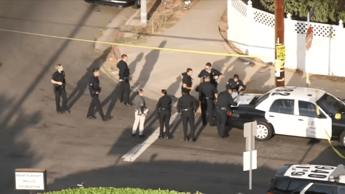 Man dies after being shot by LAPD officers in North Hills – NBC Los Angeles