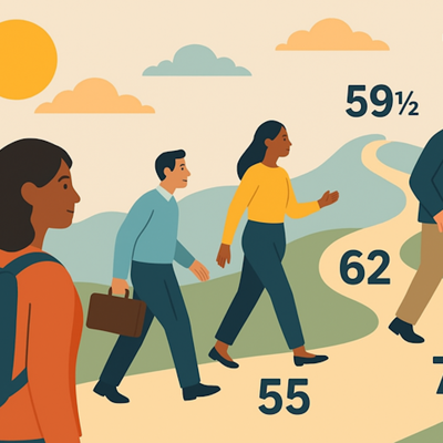 The milestone ages that matter most for retirement planning