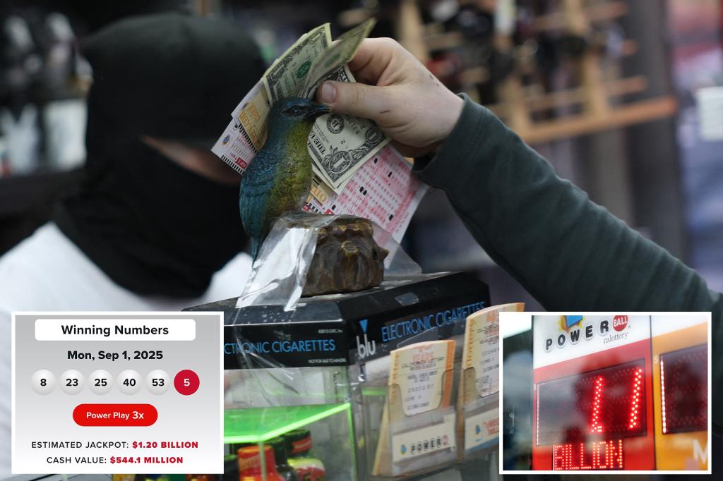 Winning Powerball numbers drawn for $1.1 billion jackpot
