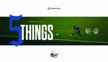 Five Things presented by Children’s Mercy Kansas City: Sporting heads West to take on LA Galaxy | Sept. 27, 2025