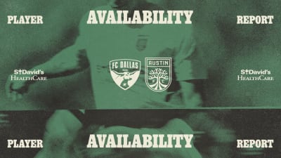 Player Availability Report: FC Dallas vs. Austin FC | Sept. 13, 2025