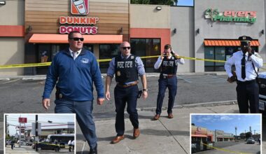 NYC boy, 13, clinging to life after being shot in head outside Queens Dunkin Donuts