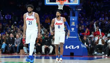 No return timelines set for 76ers stars Embiid, George