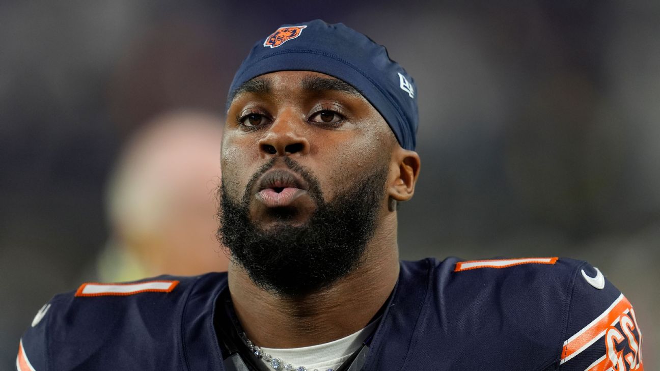 Bears' Jaylon Johnson to undergo surgery on core muscle