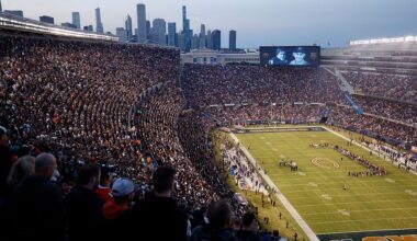 Chicago Bears say new stadium will be built in suburbs