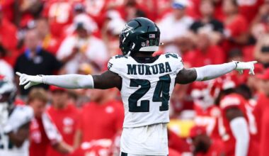 Philadelphia Eagles' Andrew Mukuba, snaffler of Travis Kelce error, puts Zimbabwe on NFL map