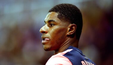 Marcus Rashford left out of Barcelona line-up after arriving late to training