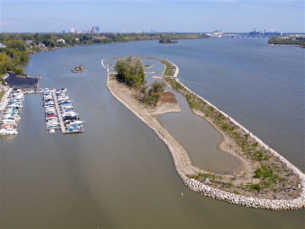 Restored islands renew Maumee River habitat
