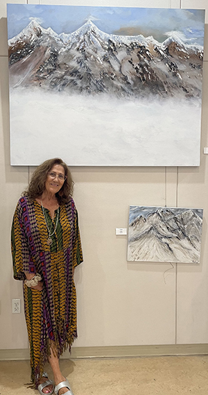 Mixed-Media Artist Rose Mizrahi Featured at Point Loma Branch Library