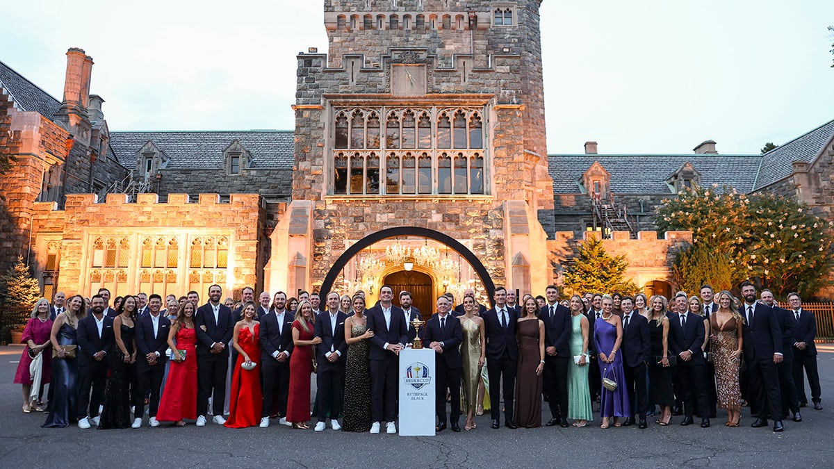 Ryder Cup gala dinner participants