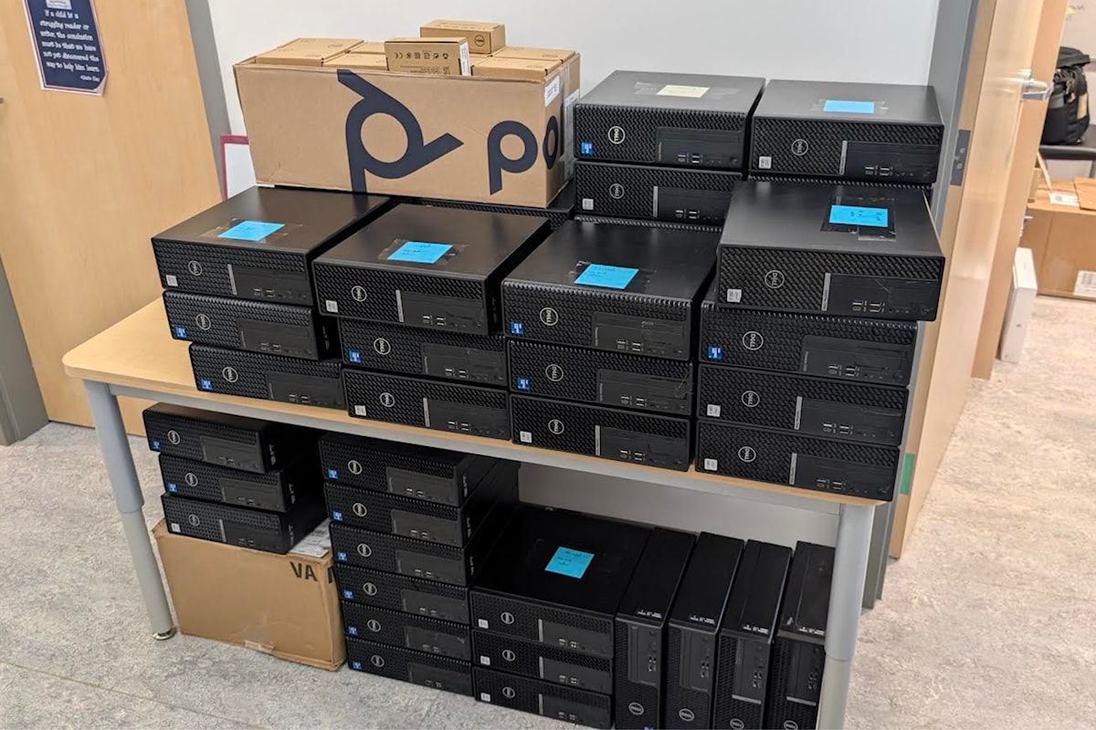 Pay it forward: Saanich donates computers to WSANEC school