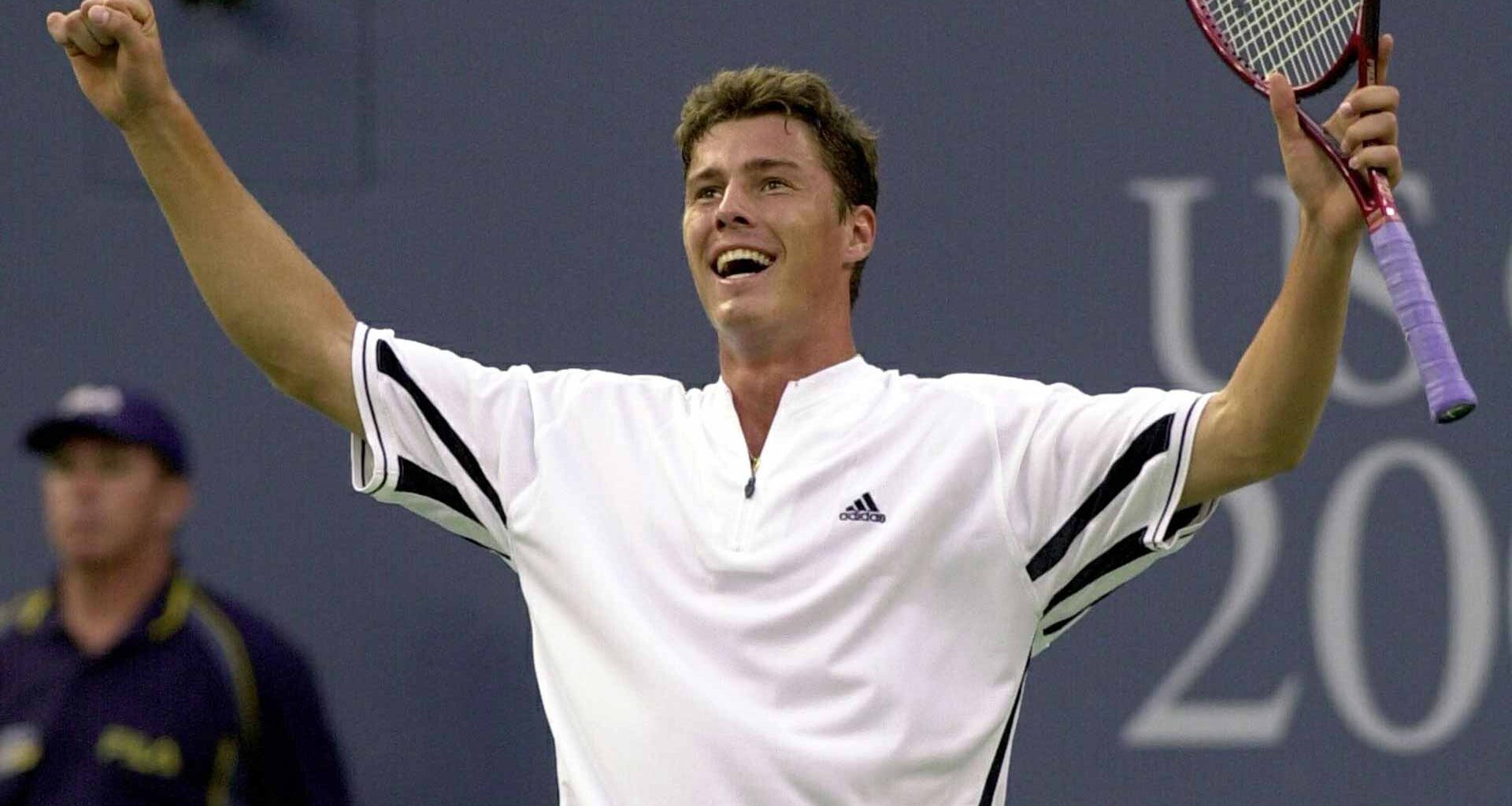 Marat Safin won the first of his two Grand Slam titles at the 2000 US Open.