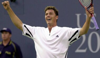 Marat Safin won the first of his two Grand Slam titles at the 2000 US Open.