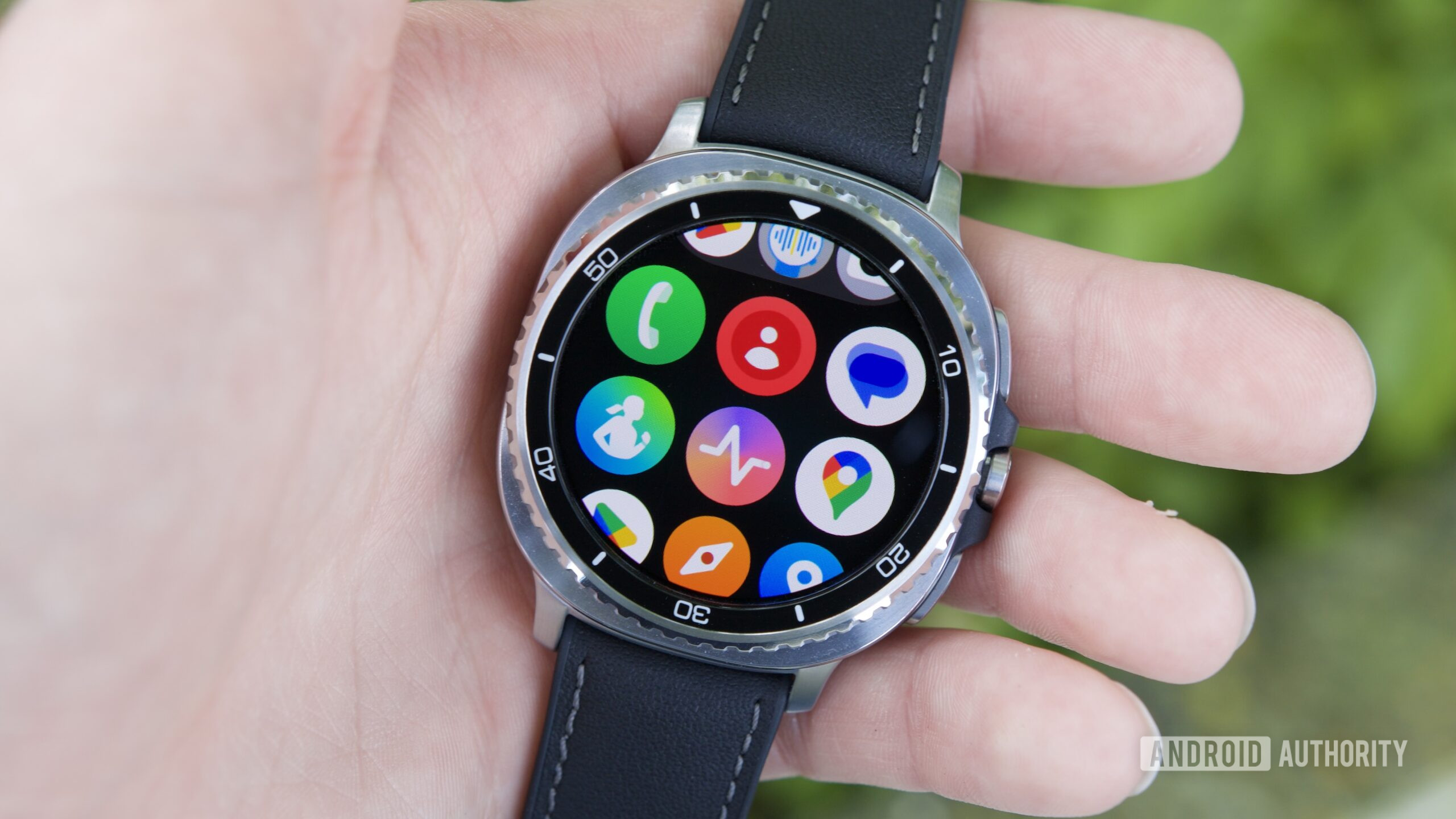 App drawer on the Galaxy Watch 8 Classic.