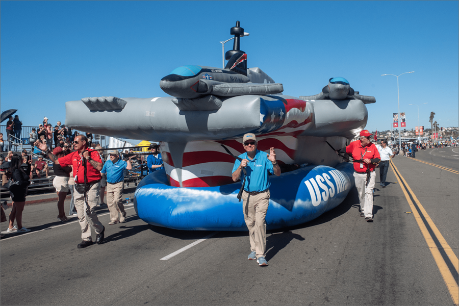 san diego veteran's day parade