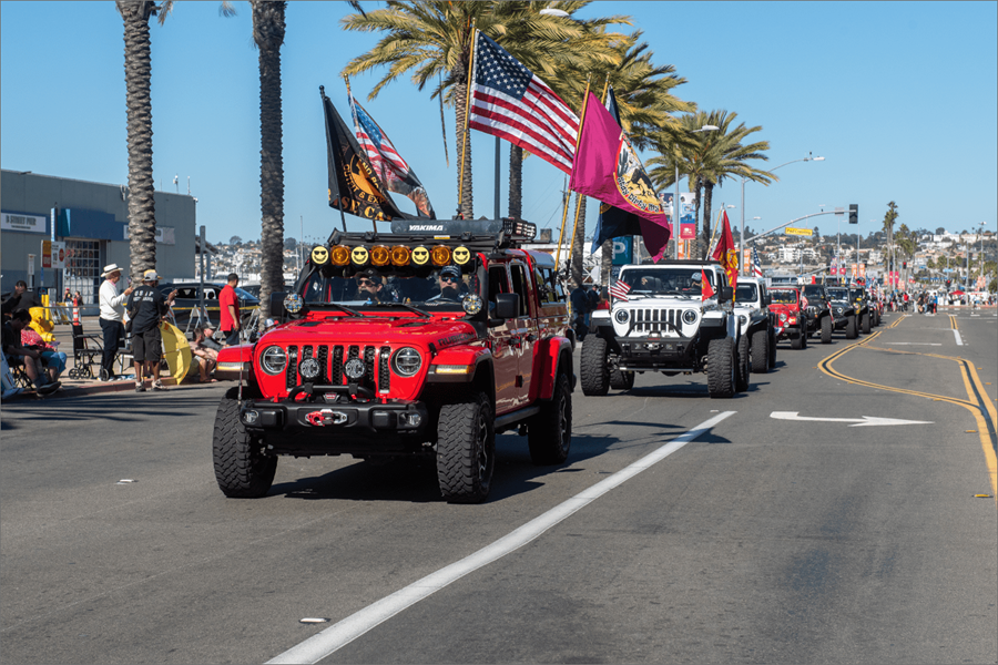 big vehicles on the road