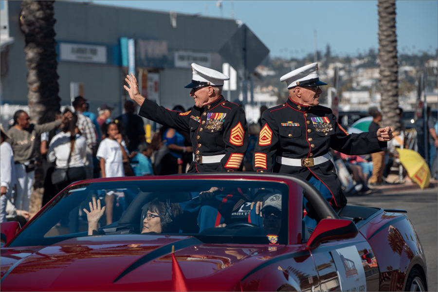san diego veteran's day parade