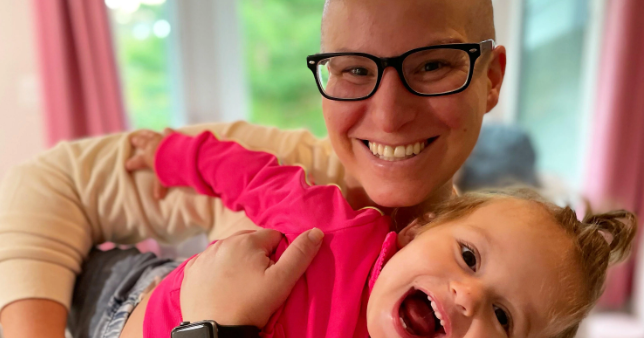 How a young mom is "living, not just surviving" after incurable cancer diagnosis
