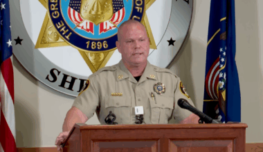 Charlie Kirk's accused assassin feared being shot by police and agreed to peaceful surrender, sheriff says