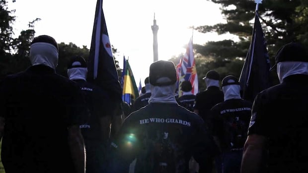 Niagara rally by masked members of men's 'nationalist club' raises fears of growing extremism