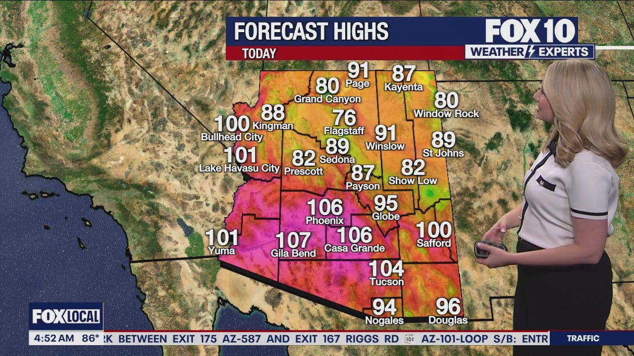 Arizona weather forecast: Strong wind gusts expected in Phoenix area