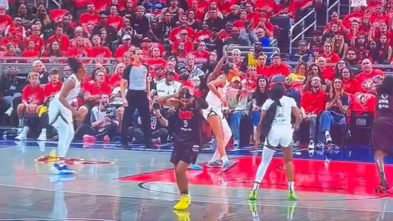 Shey Peddy reacts to video of her terrible shot