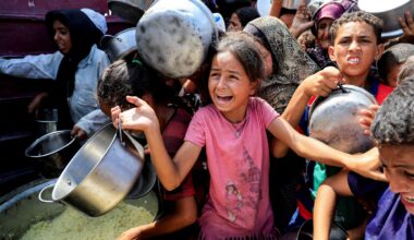 Palestinians are struggling to access food and shelter amid Israel's military offensive. File pic: Reuters