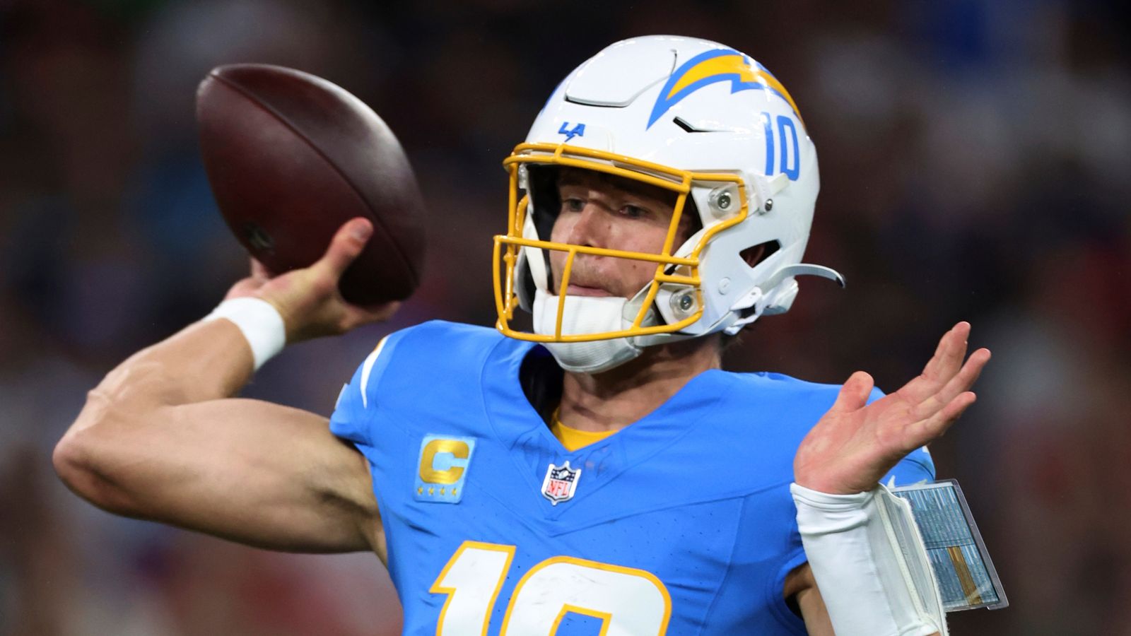 Los Angeles Chargers 27-21 Kansas City Chiefs: Brazil NFL win 'will go down in Charger lore,' coach Jim Harbaugh says | NFL News