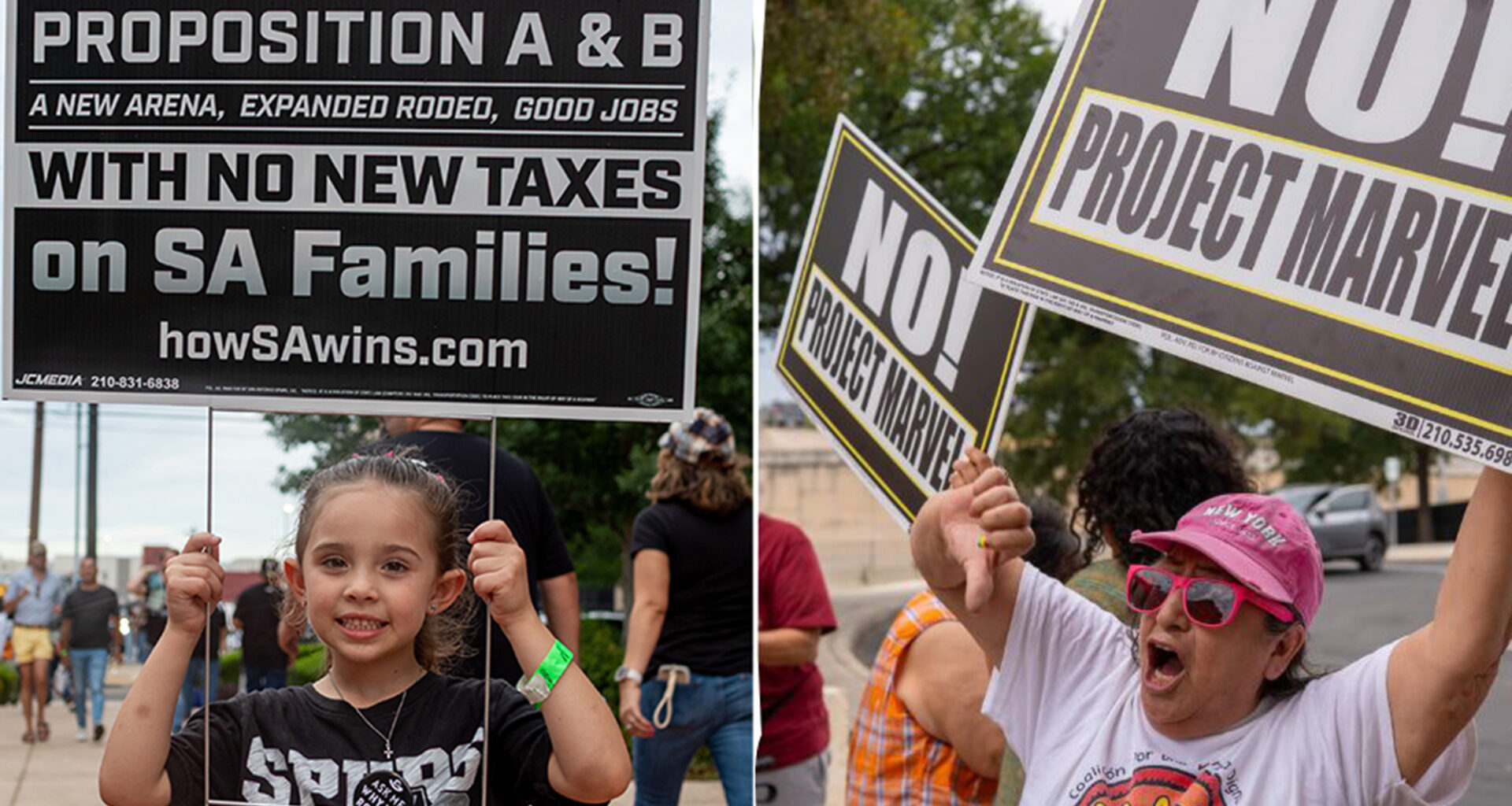 What are Prop A and Prop B on Bexar County's Nov. 4 ballot?