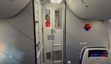 Southwest Airlines planes takeoff with barrier to protect the cockpit when the door is opened mid-flight