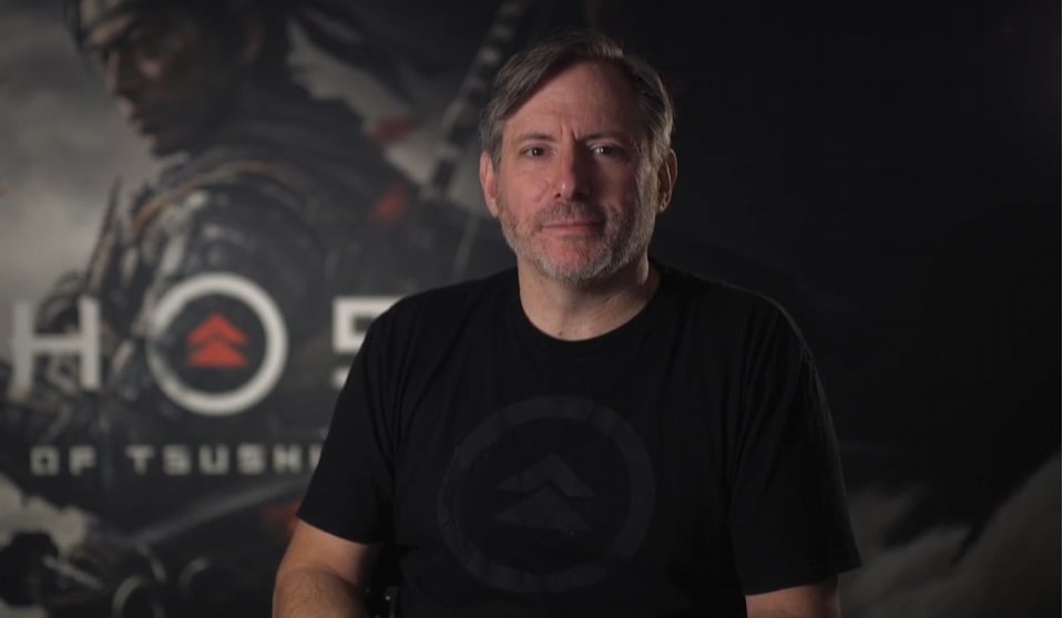 Sucker Punch studio head Brian Flemming promotes Ghost of Tsushima.