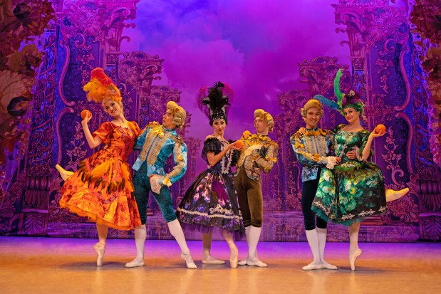 Scenes from World Ballet Company's "Cinderella," playing in Nov. in Escondido and downtown San Diego. (World Ballet Company)