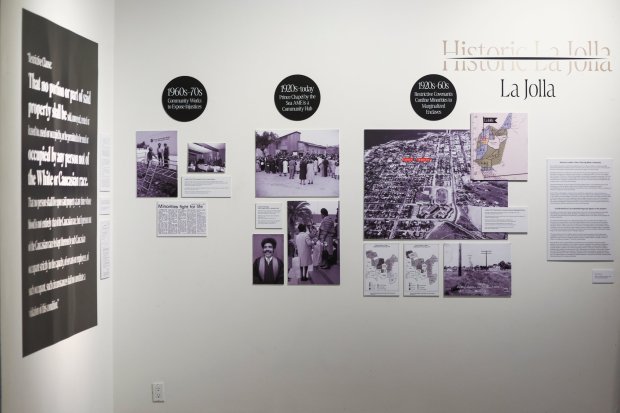 The Lost Neighborhoods exhibit at the San Diego History Center on Friday, Sept. 26, 2025, in San Diego. (Meg McLaughlin / The San Diego Union-Tribune)