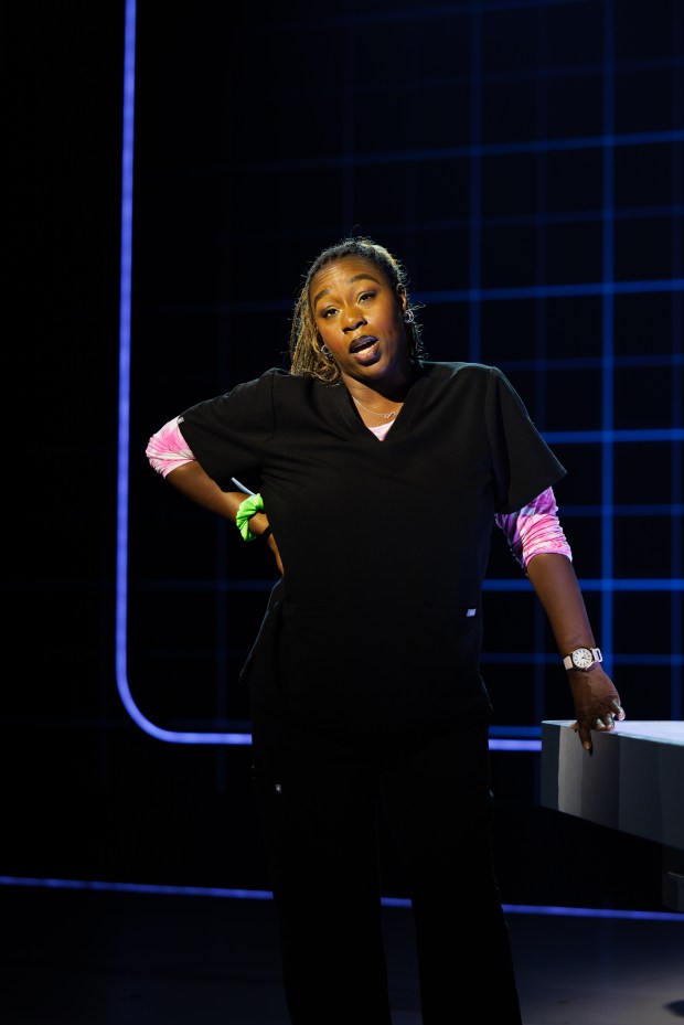 Bre Jackson as nurse Cordelia Owl in La Jolla Playhouse's world-premiere musical "The Heart." (Rich Soublet II)