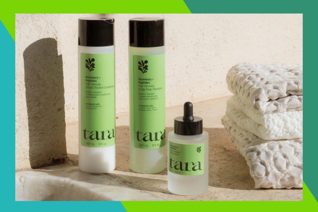 Tara’s Sage + Multivitamin Age-Well System reduces gray hair