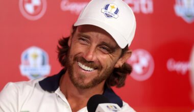 Ryder Cup hero Tommy Fleetwood looks unrecognisable without iconic long hair