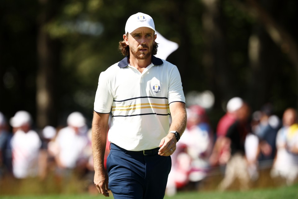 Fleetwood looked unrecognisable with a different look years before his Ryder Cup heroics