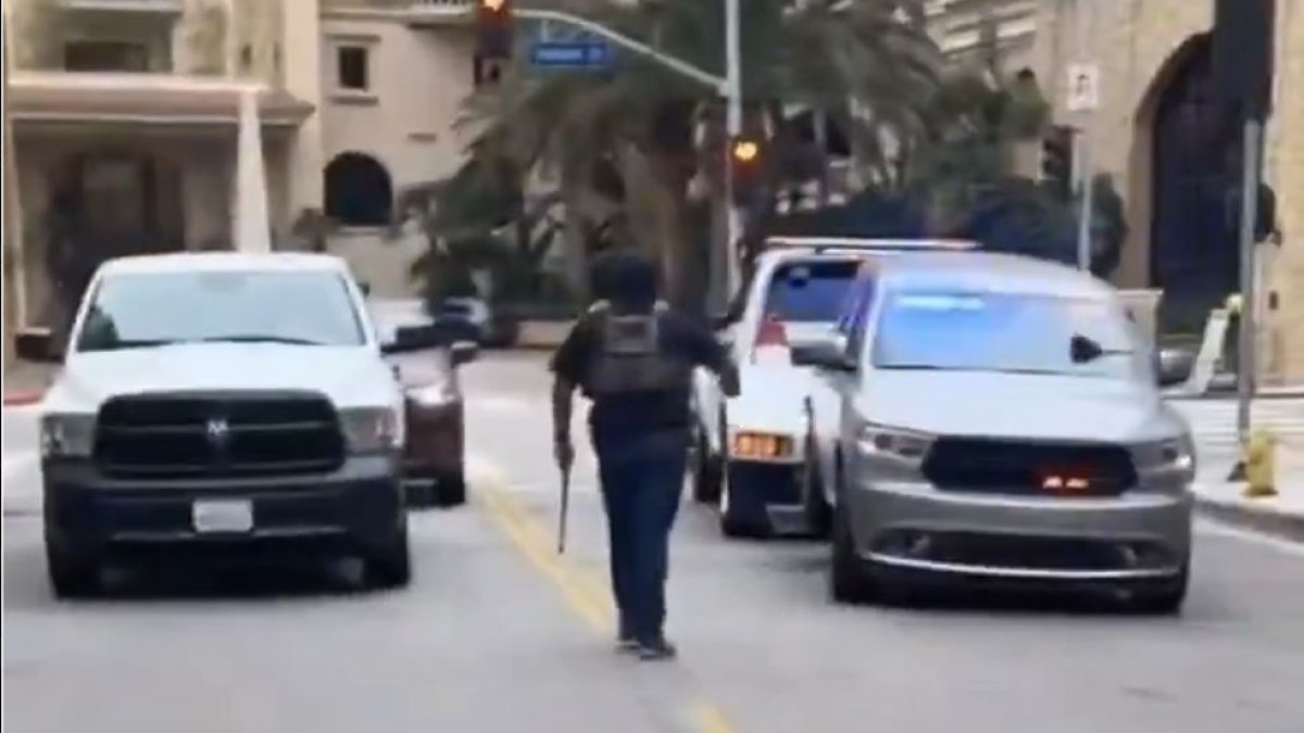 Man accused of towing government SUV in LA arrested – NBC Los Angeles