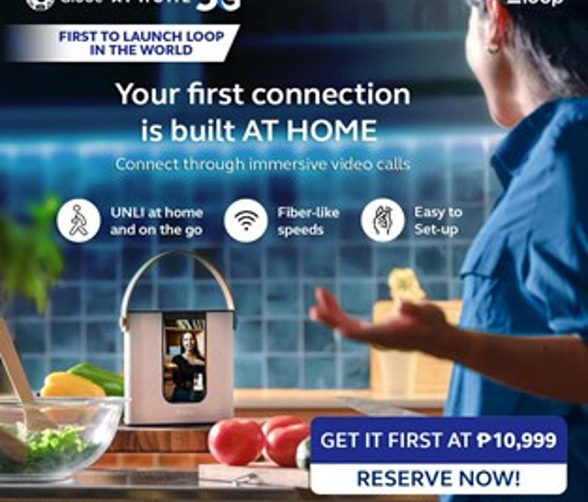 Globe launches AT HOME 5G Loop: Fiber-like speeds anywhere
