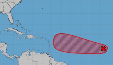 Hurricane center says tropical depression could form from Atlantic system – Orlando Sentinel