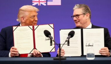 Trump, U.K.'s Keir Starmer give news conference after signing tech investment deal