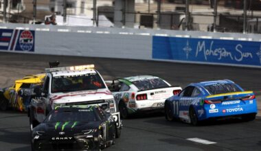 Denny Hamlin dumps teammate Ty Gibbs in bitter on-track feud