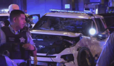 Police pursuit ends with stolen car crashing into Chicago police car on West Side