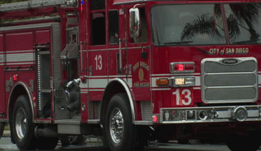 Golfers disrupted when fire breaks out at Mission Valley golf course