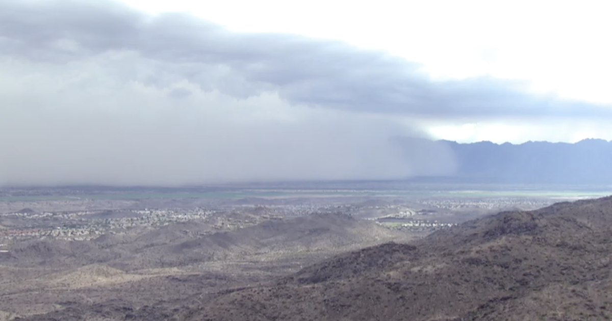 Monsoon storms spreading rain, high winds, and dust