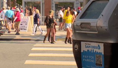 San Diego Padres remind fans of parking meter rate increase near Petco Park